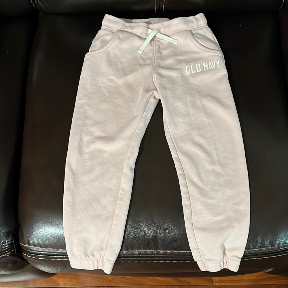 Old Navy Girls Pink Sweatpants